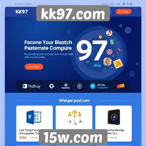 Acessibilidade e interface do site kk97.com